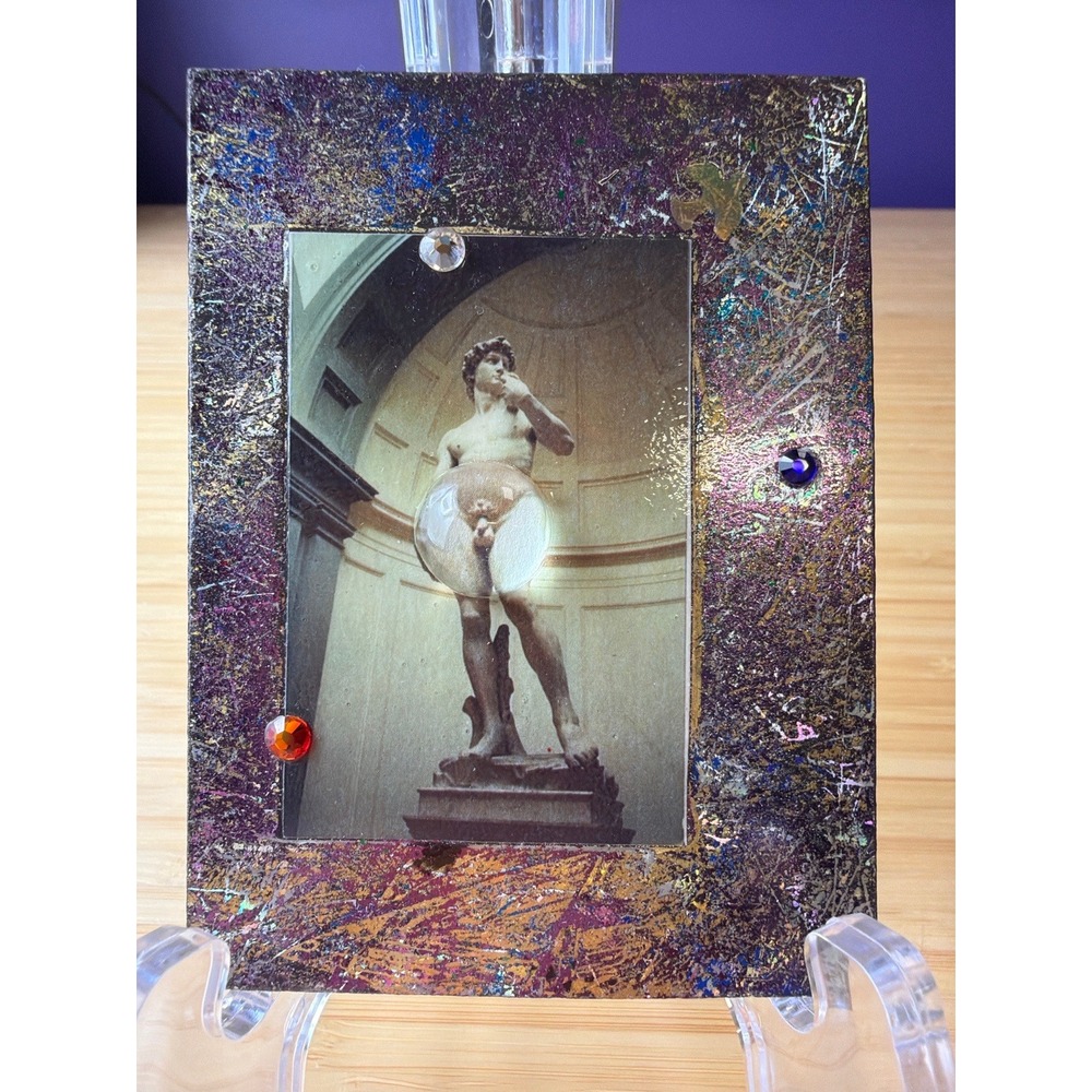 Michelangelo David Art Magnet Signed Freus GAUSS Houseofgauss 2008